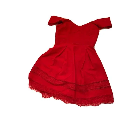 chinese dress ladies Likely Francesca Gown in Red main image 0